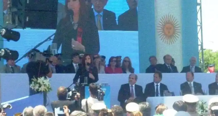 Cristina en Obligado: Recomiendan al público llegar dos horas antes