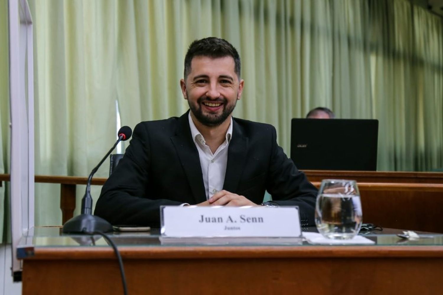 El concejal Juan Senn, autor del proyecto.