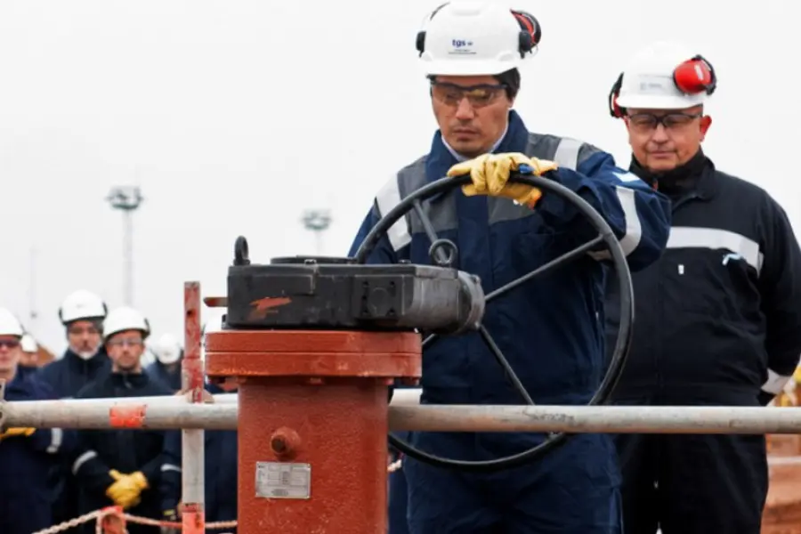Histórico: se inaugura el gasoducto Nestor Kirchner
