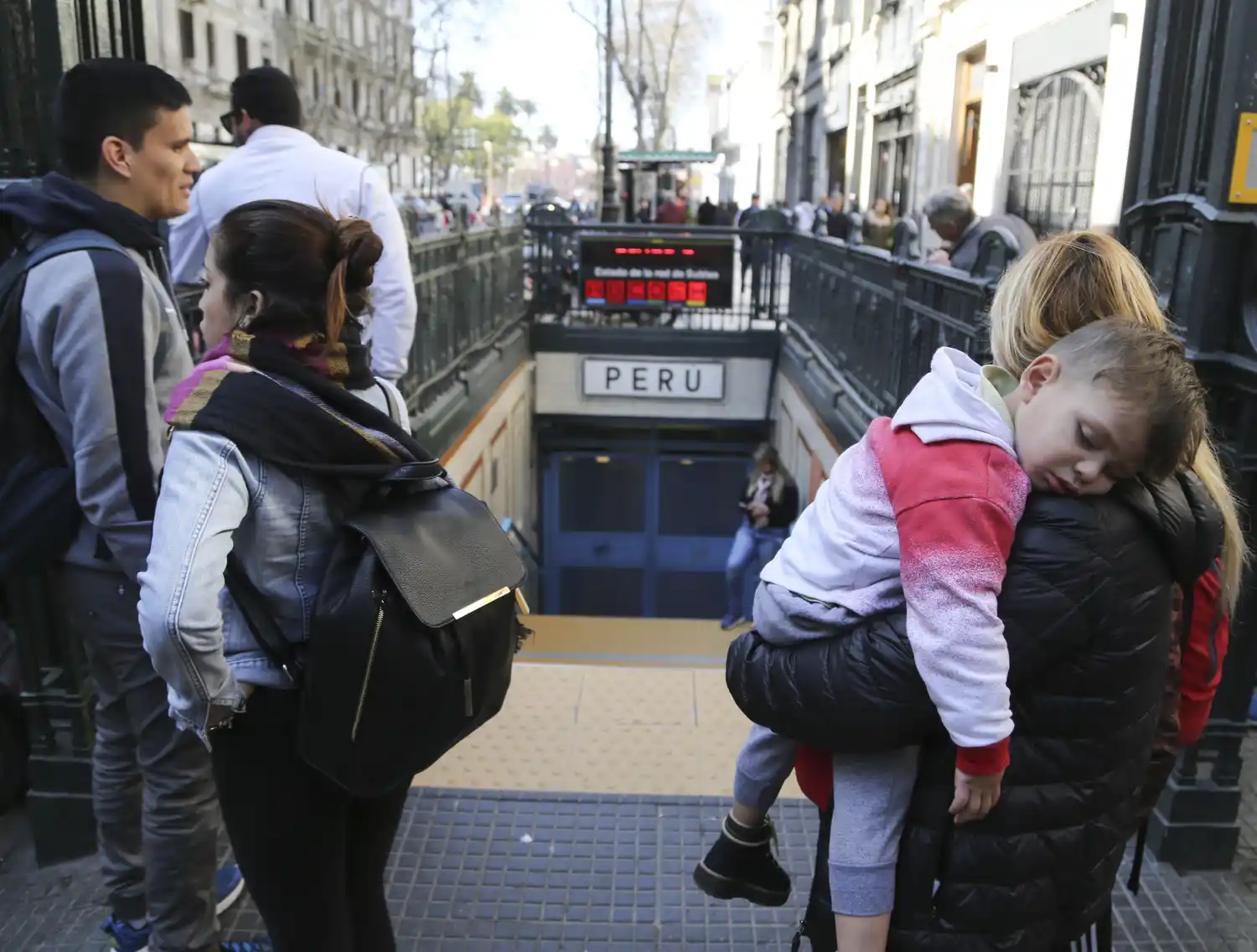 Metrovías anunció sanciones para metrodelegados por el paro de ayer
