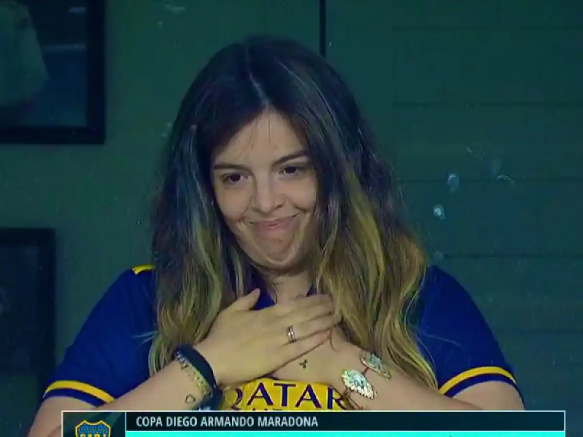 La emoción de Dalma en la Bombonera [video]