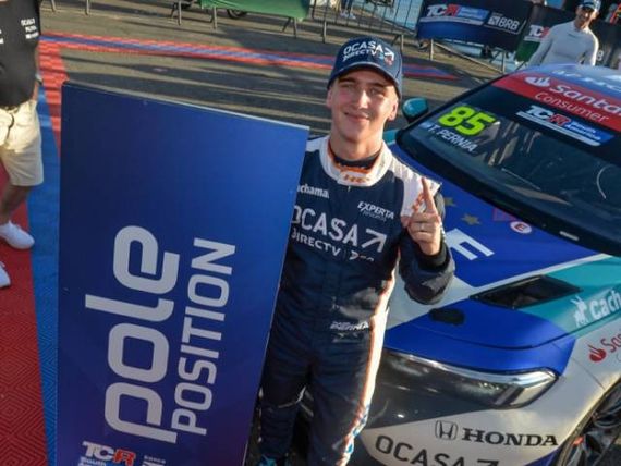 Tiago Pernía se quedó con la primera pole en Rosario