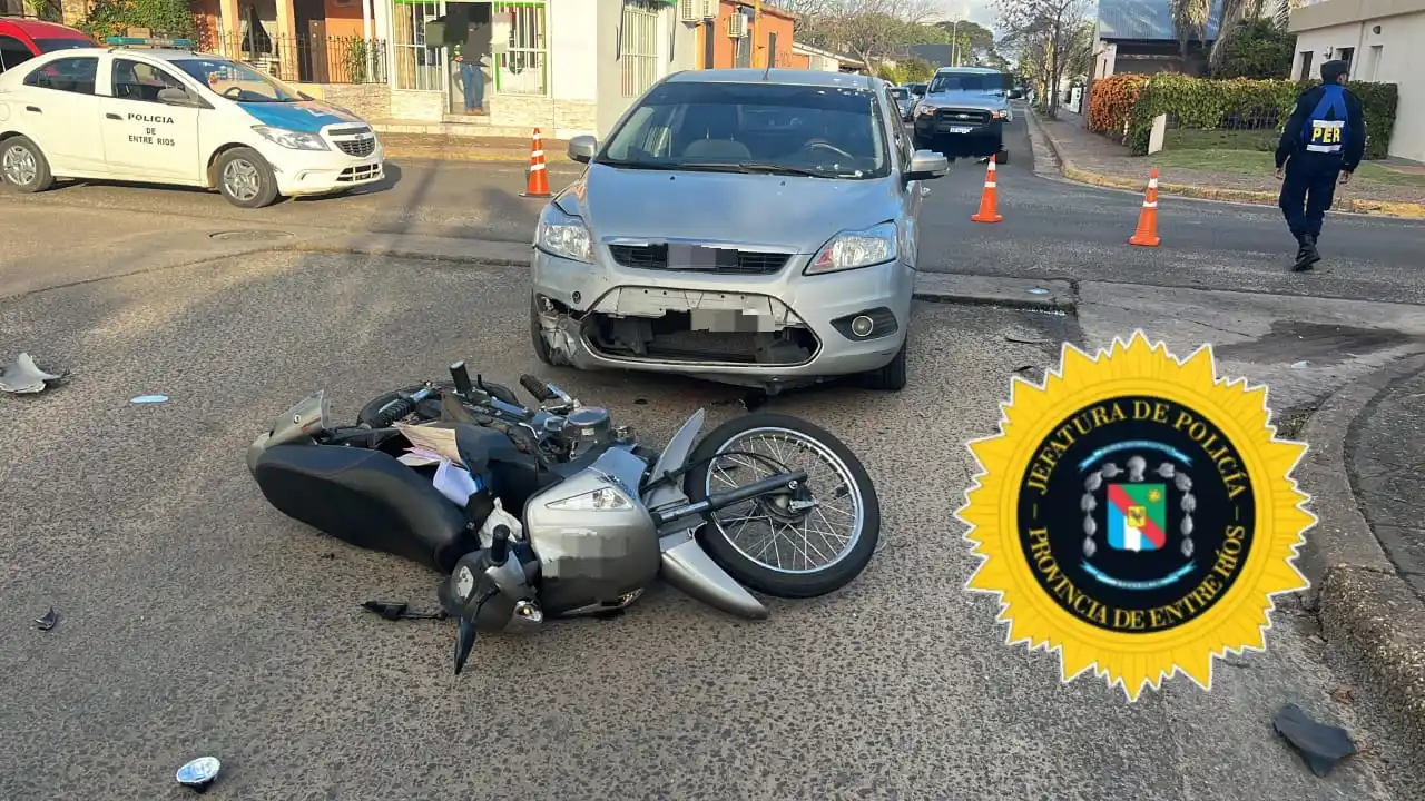 Trágico siniestro vial en Federación: falleció un menor de edad