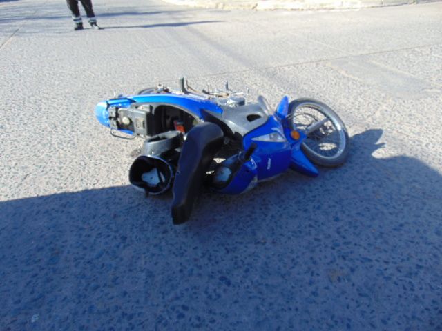 Accidente con dos heridos en las calles venadenses 
