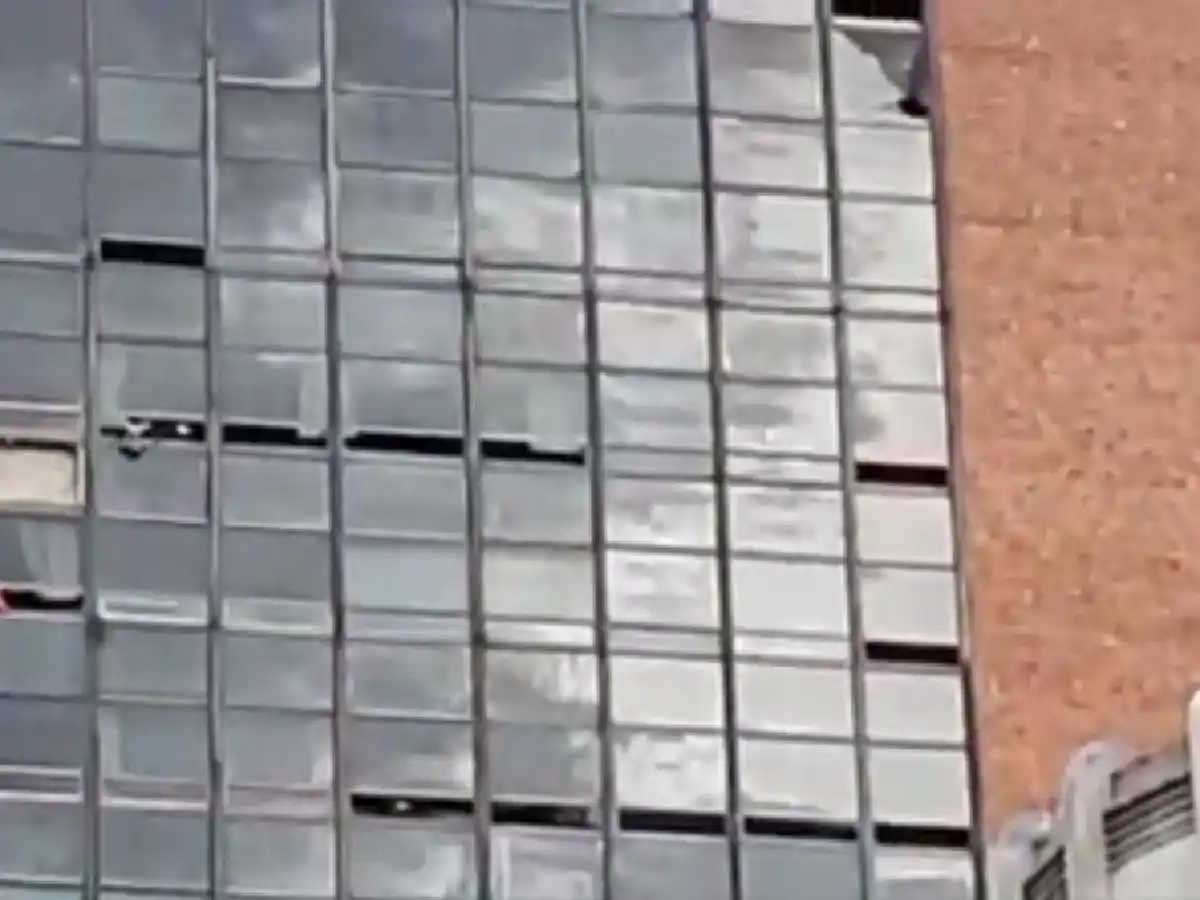 Incendio en un hotel de Buenos Aires cerca del Obelisco