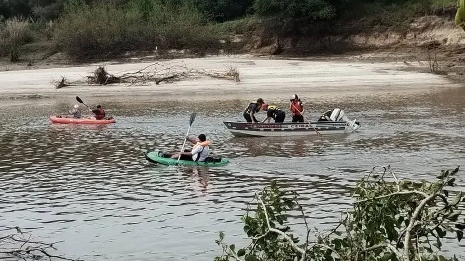 Retoman la búsqueda de Maximiliano Camozzi, el joven desaparecido en el Río Gualeguay