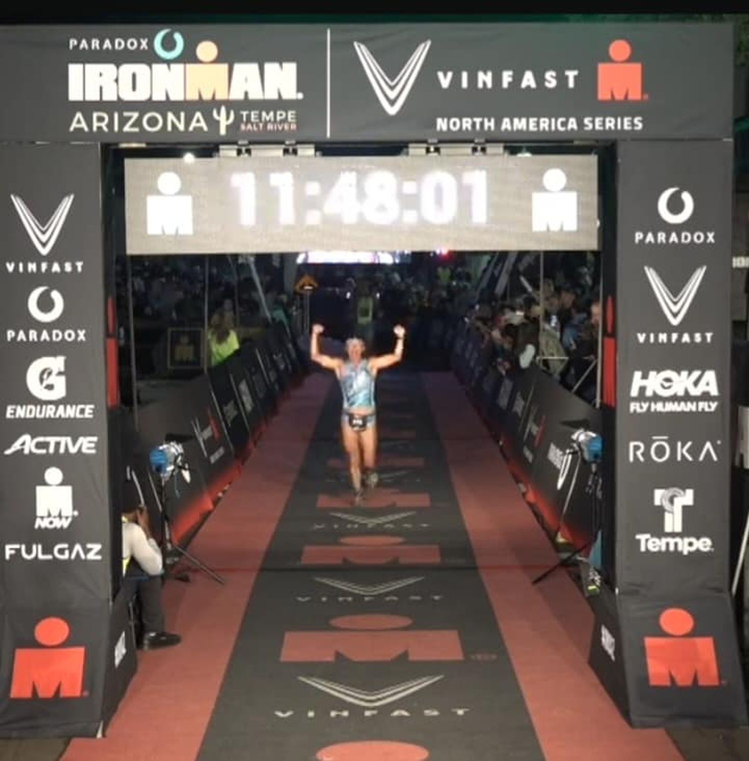 Ricardo Fariña corrió un nuevo Ironman en Estados Unidos