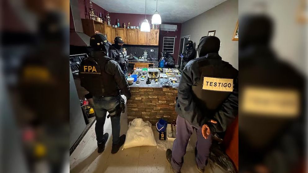 Golpe al narcotráfico en Córdoba: desbarataron una banda narco familiar e incautaron más de 12 kilos de cocaína