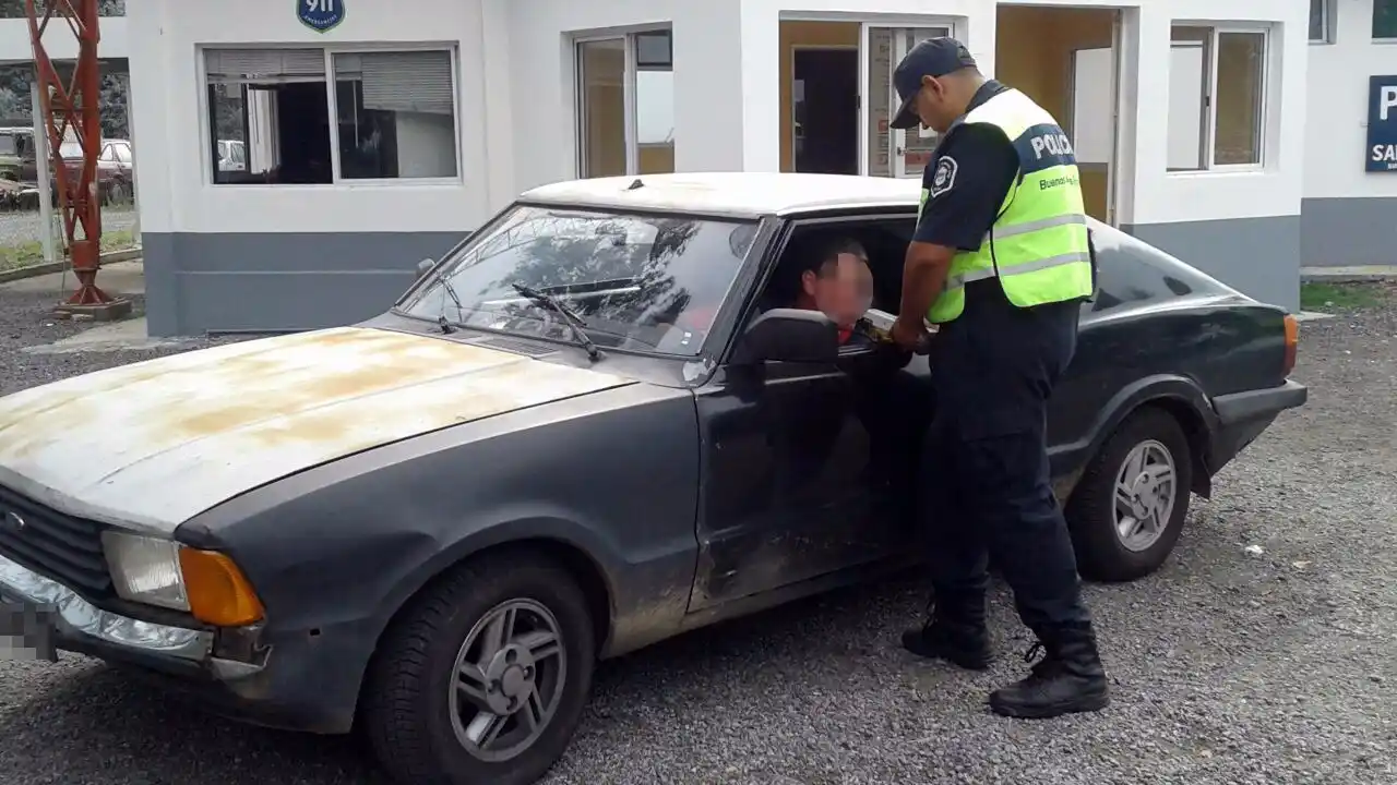 Conducía por la ruta 2 con 3.01 gramos de alcohol en sangre