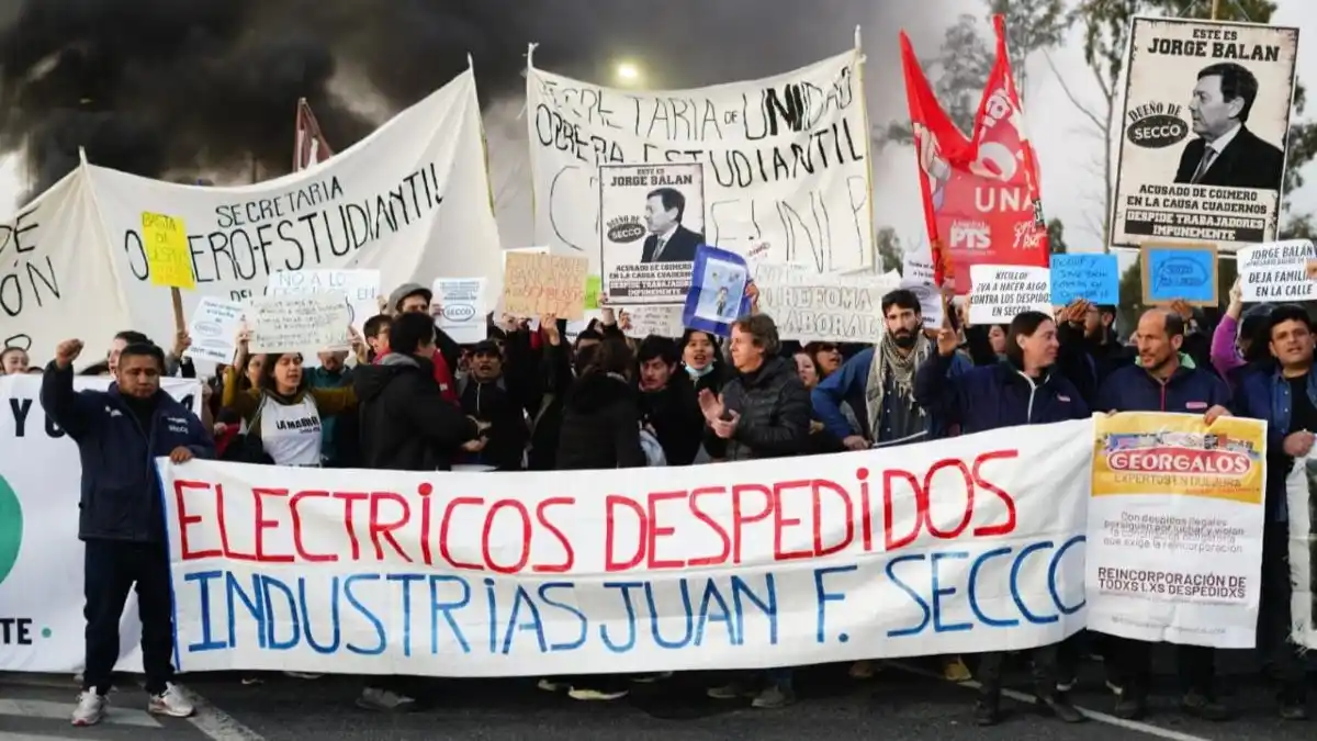 Despidos en la empresa Secco: después de la represión de la Federal, Provincia dictó la conciliación obligatoria