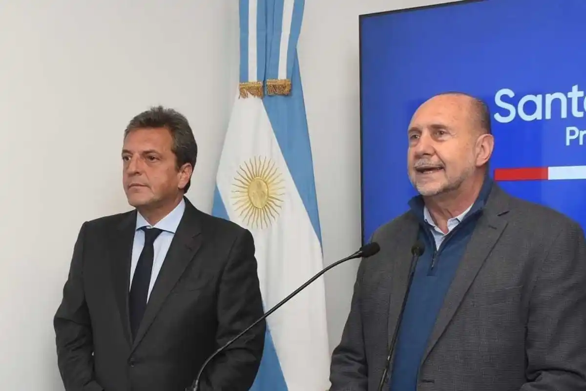 El gobernador Omar Perotti formuló un reconocimiento a Sergio Massa como “el responsable directo” de la remontada de votos que logró Unión por la Patria.