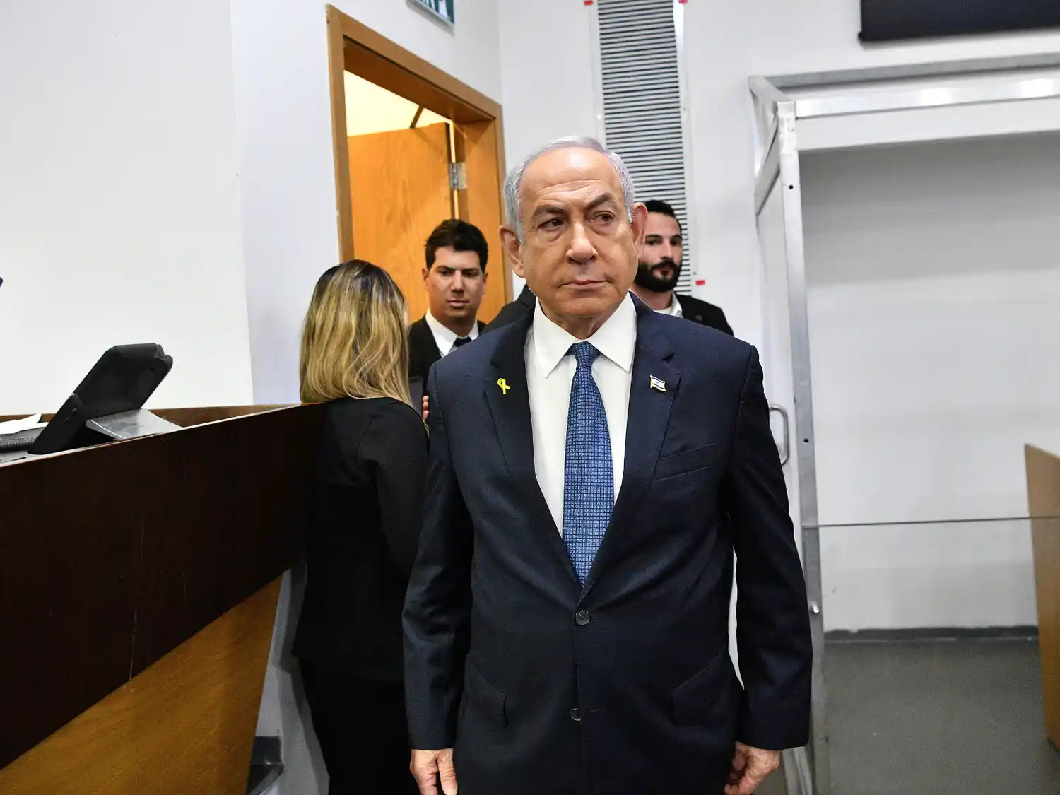 Benjamin Netanyahu.