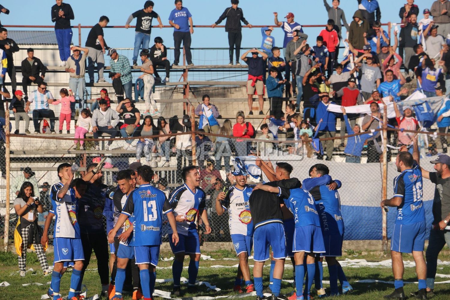 La Vencedora ganó el clásico de manera agónica con el cabezazo del final