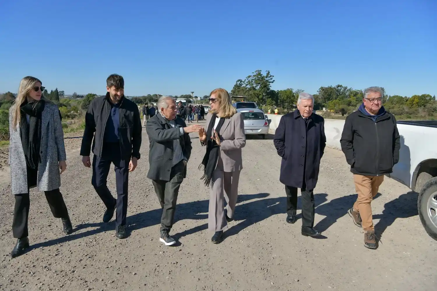 Héctor Motta destacó el inicio de la obra que conectará la Ruta 12 con la Circunvalación de Paraná