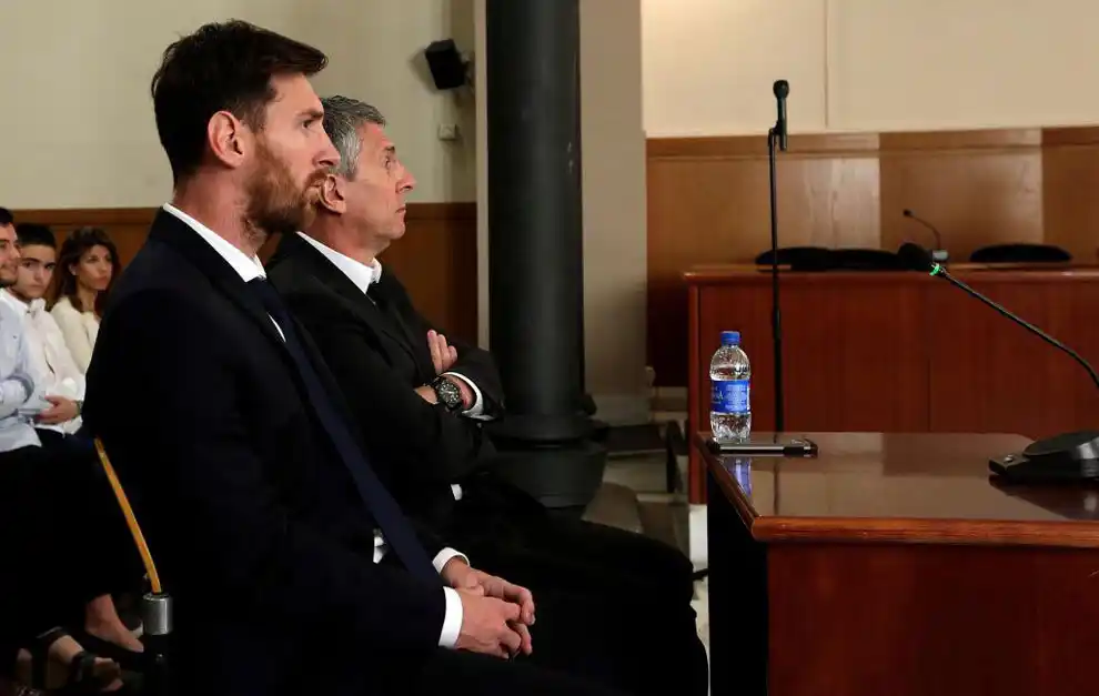 Tras dejar la Selección, Messi fue condenado a 21 meses de cárcel 