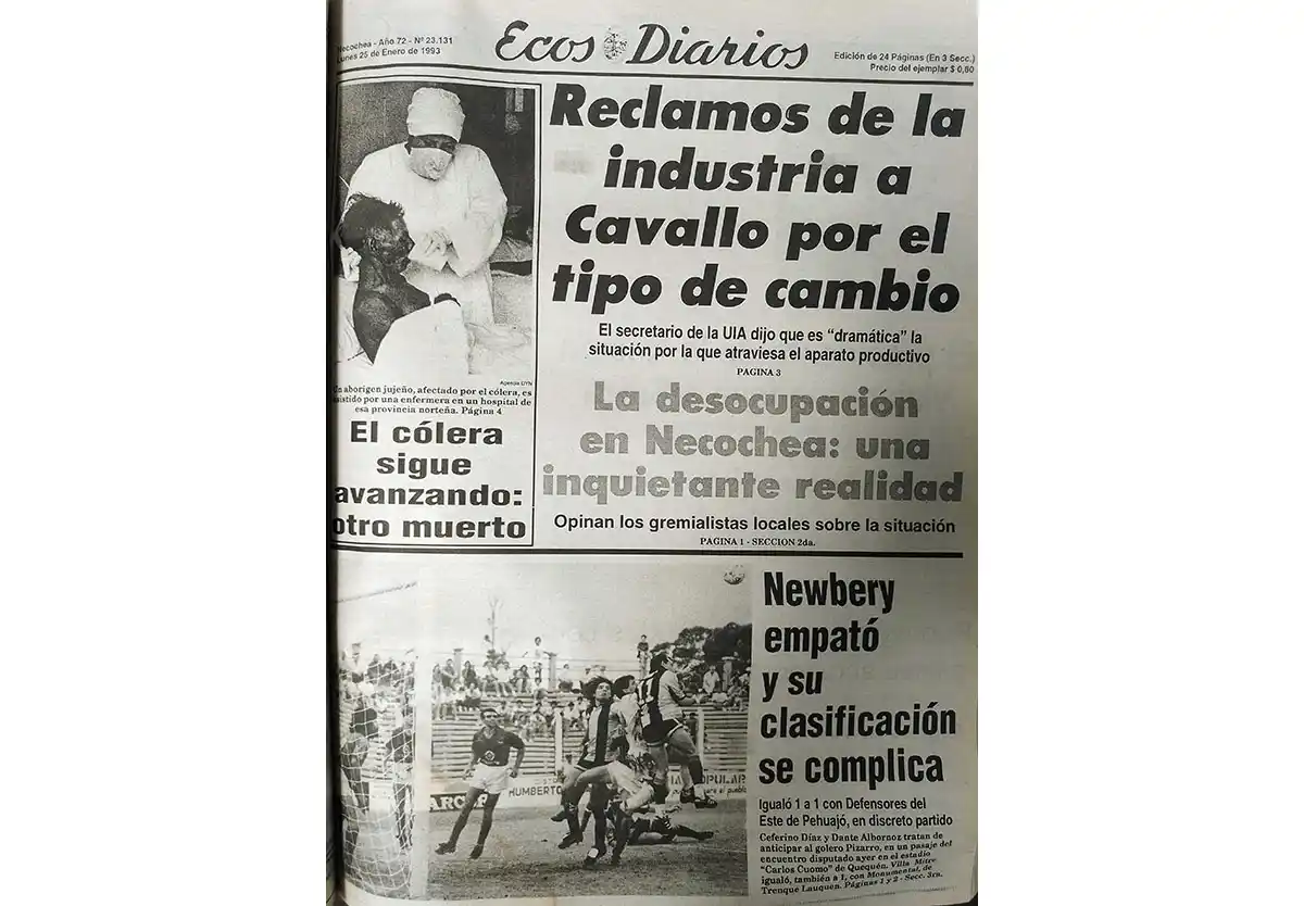 Lunes 25 de enero de 1993