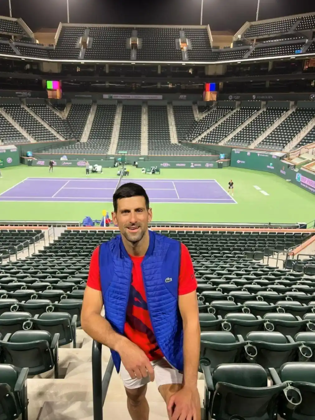Estas fueron las sinceras declaraciones de Novak Djokovic antes de su debut en Indian Wells