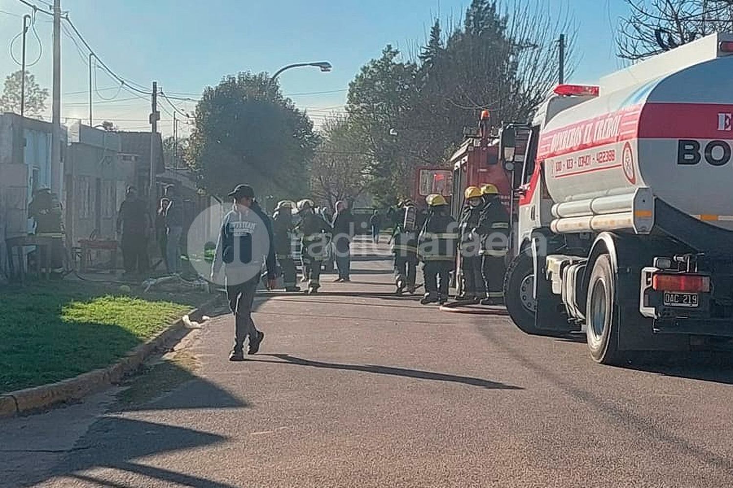 Tragedia en la región: se incendió una casa, murió un hombre y 5 personas más luchan por su vida