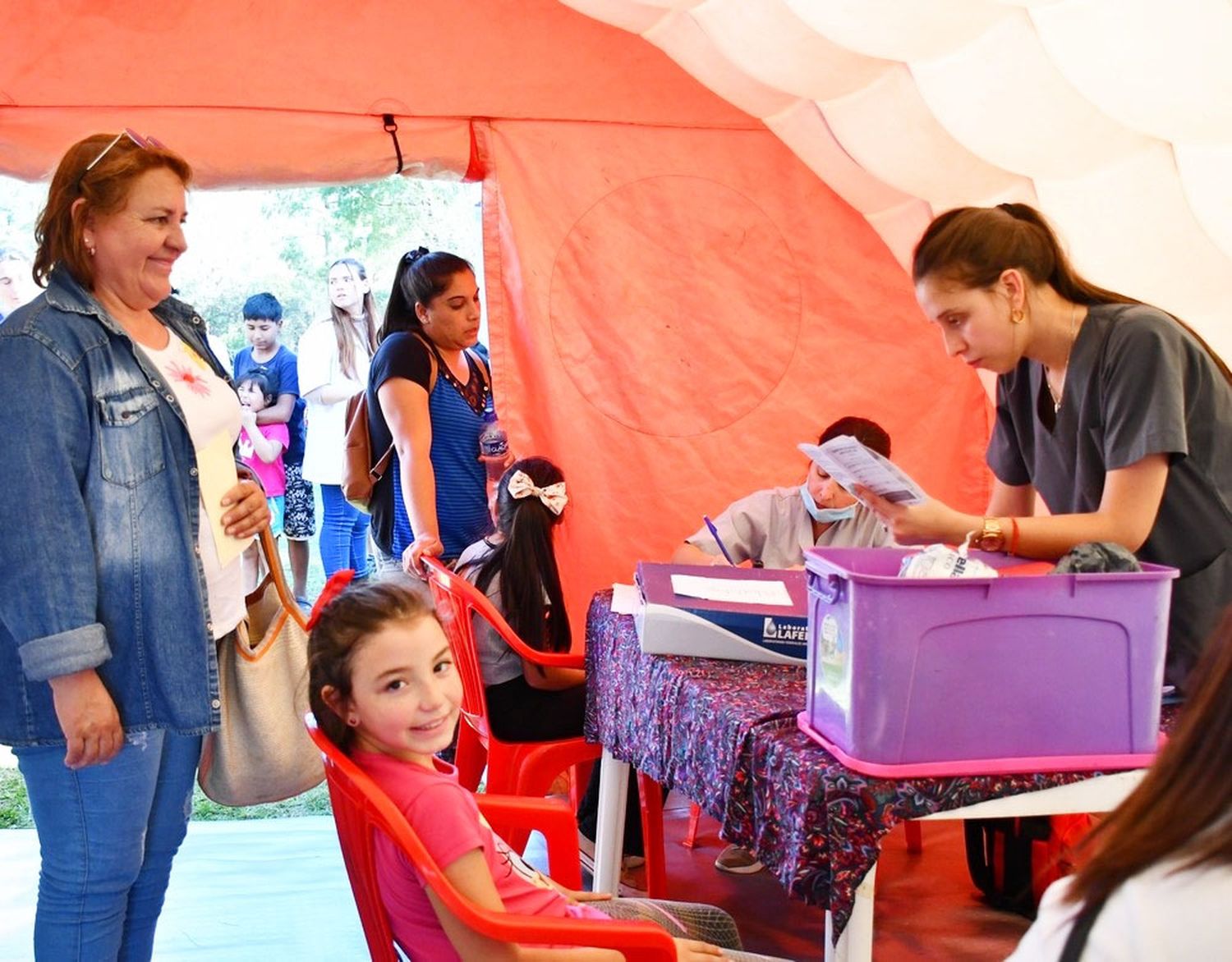  Nuevo operativo territorial de salud en el barrio Cambá Paso