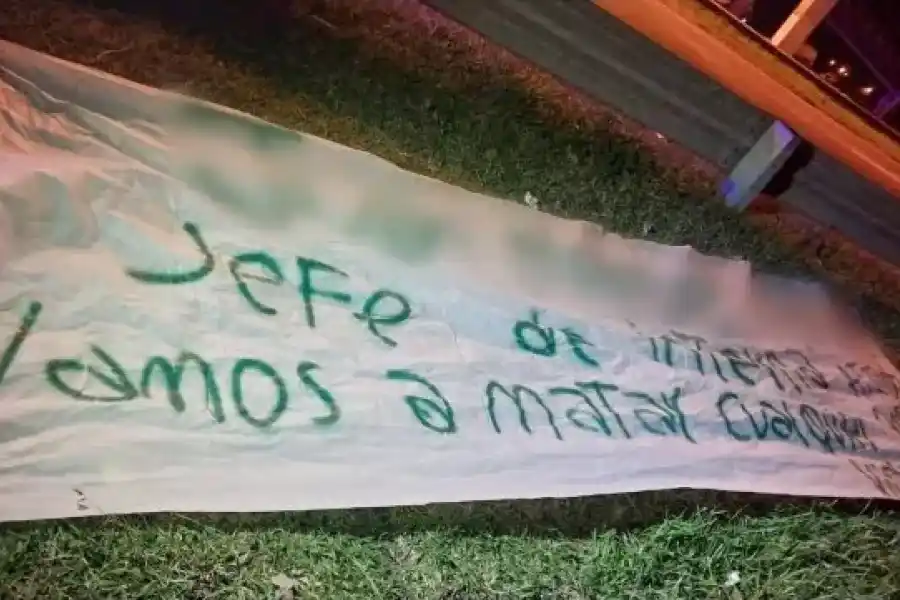 Otro mensaje de "Los Rosarinos" que desafía al Ministerio de Seguridad de Nación: "Ninguno da un paso atrás"