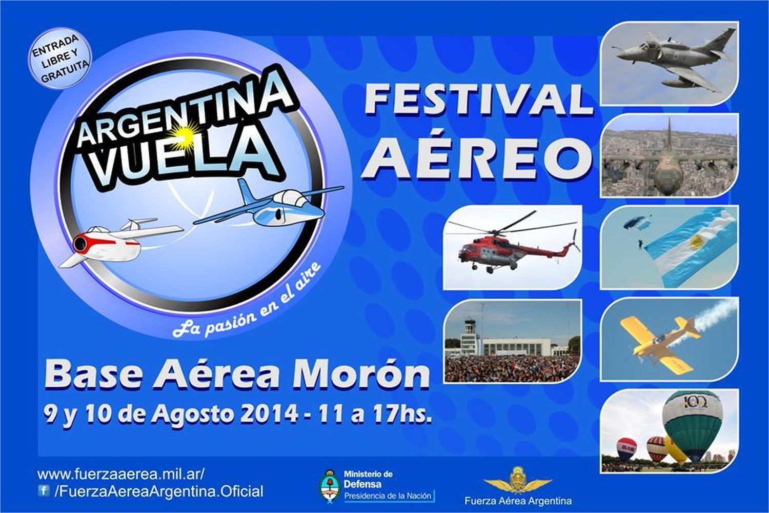 Comienza el festival aéreo Argentina Vuela