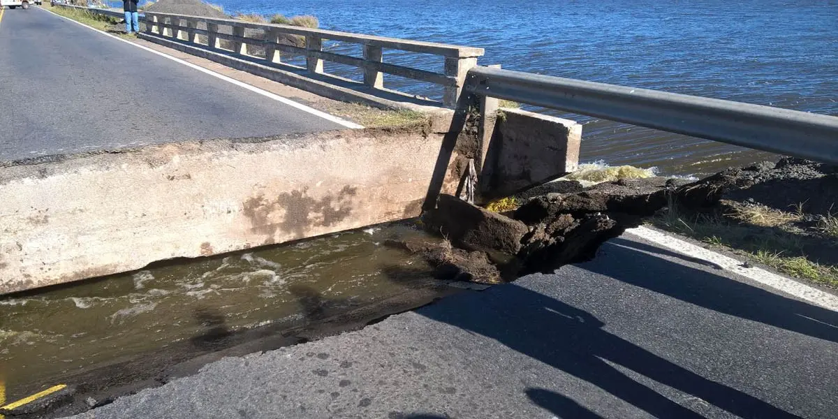 Ruta 188: Se partió el Puente de Lincoln 