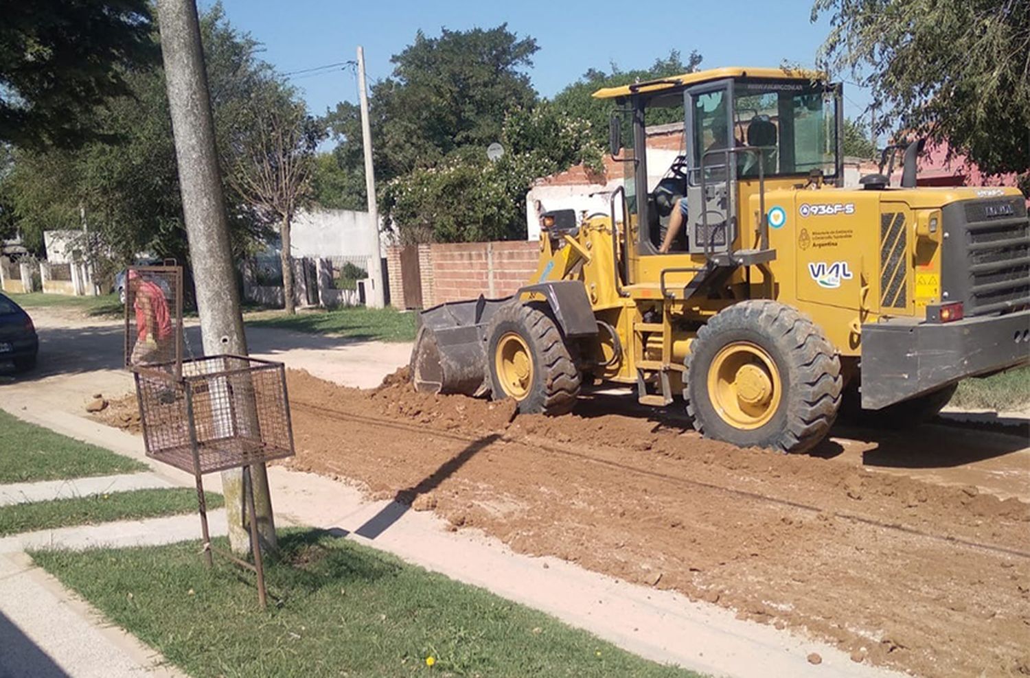 Otamendi: siguen los arreglos de calles