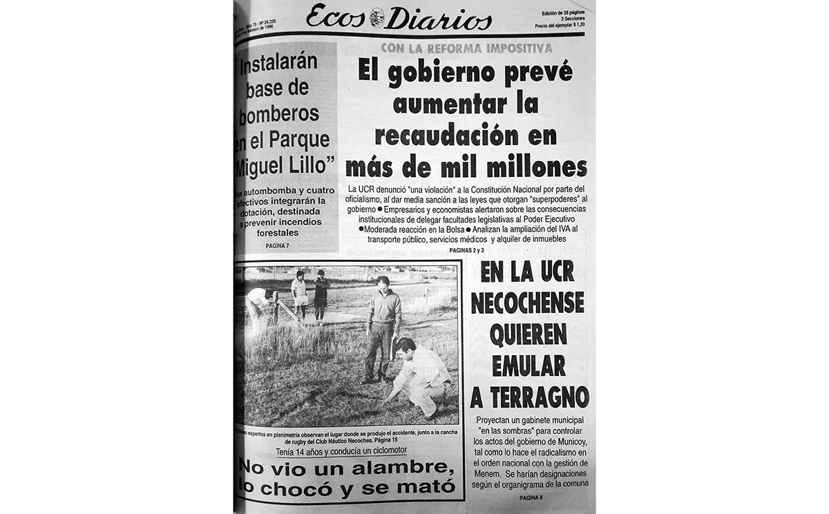 Viernes 9 de febrero de 1996