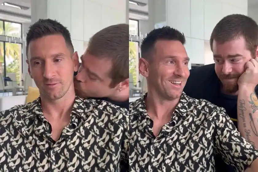 «¿Charlamos un ratito bebé?»: Migue Granados compartió un anticipo de su entrevista con Messi