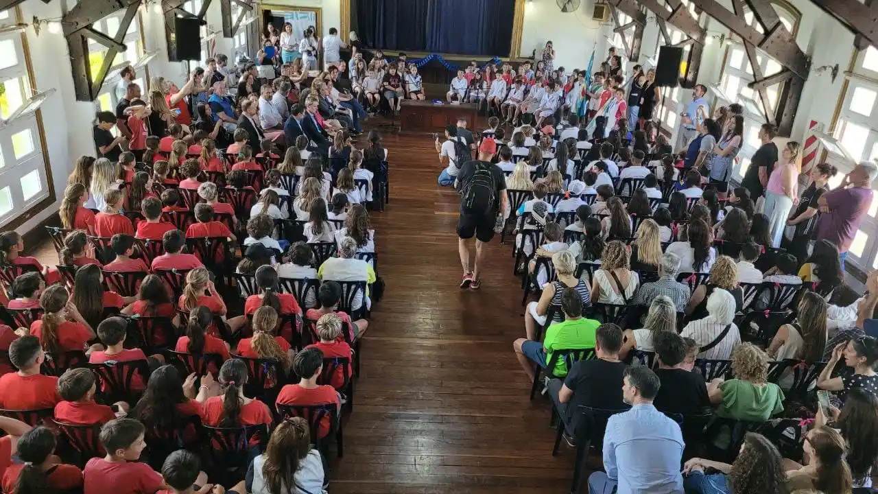El acto se llevó a cabo en el predio en Gonnet (La Plata).