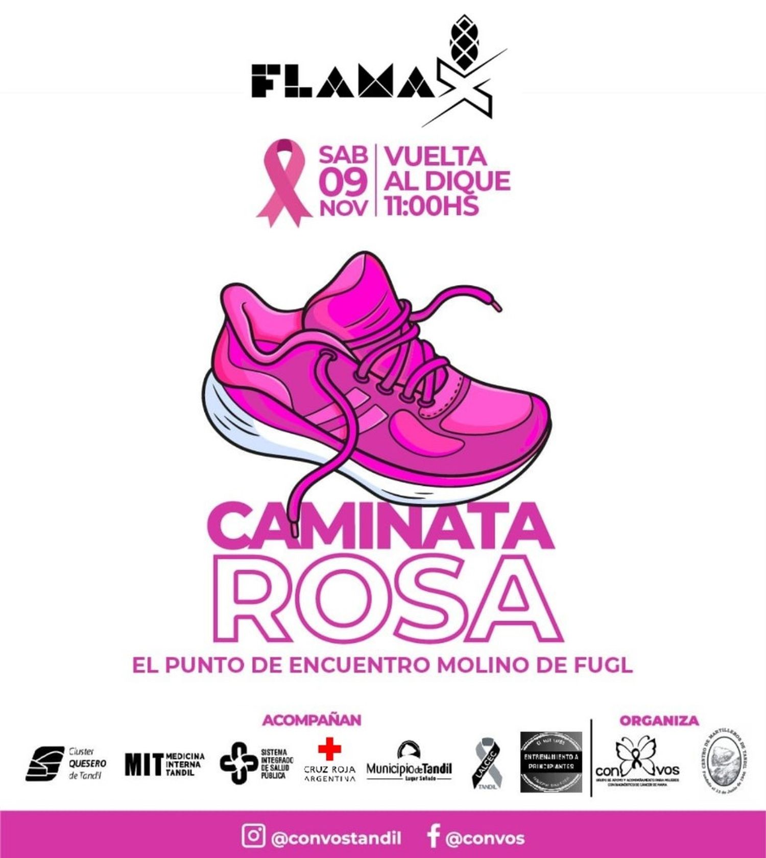 caminata rosa