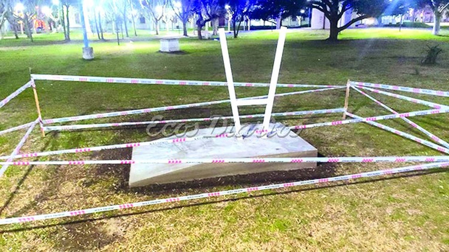 Primeros pasos. En la construcción del monumento