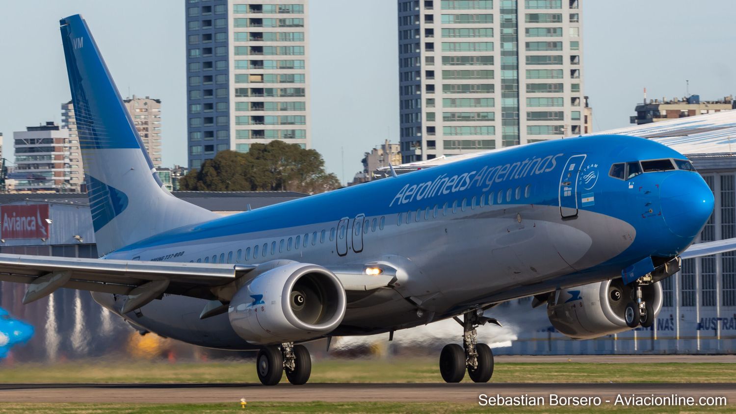 Aerolíneas Argentinas inauguró sus vuelos de temporada a Florianópolis