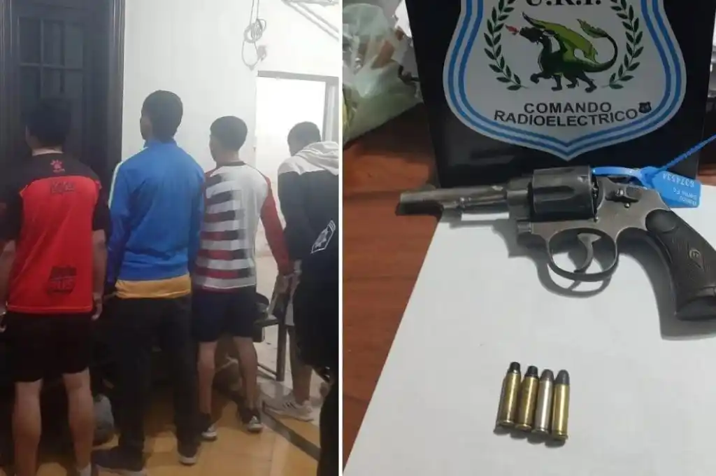 Los involucrados fueron trasladados a la Seccional 4ta.