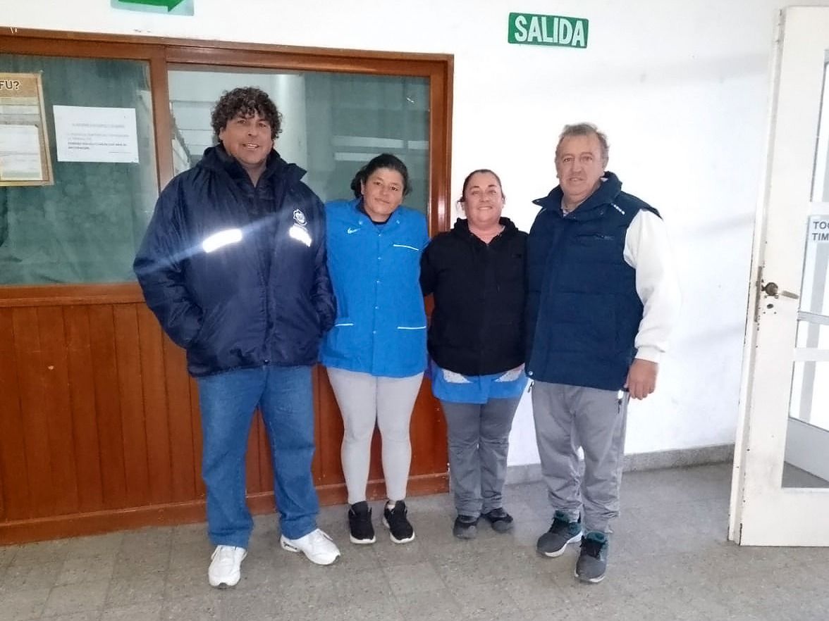 Estapé destacó la buena relación laboral con sus compañeros.