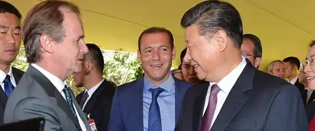 Bordet estuvo con el presidente de China Xi Jinping
