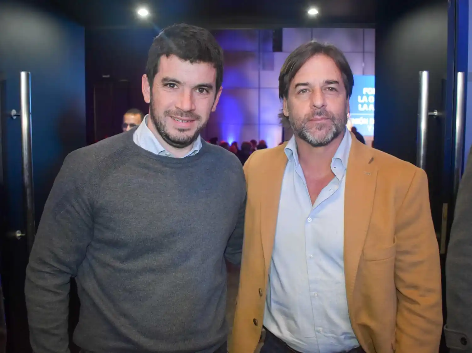 Chiarella y Lacalle Pou