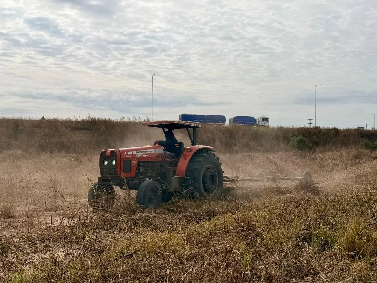 Avanzan los trabajos de mantenimiento en la Variante Rafaela