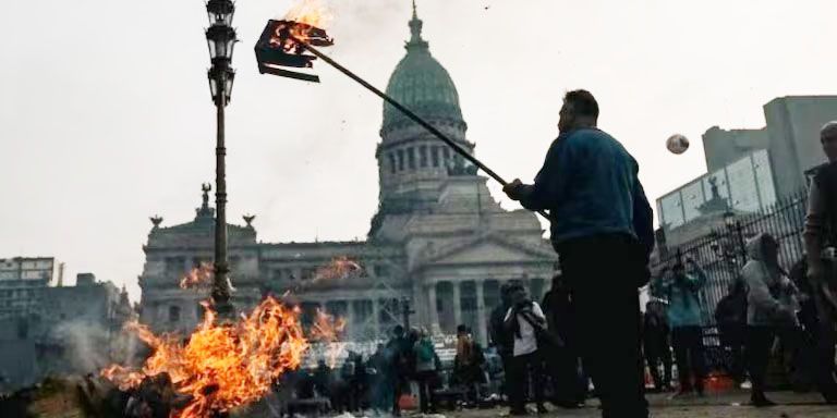 Prisión preventiva para los detenidos por disturbios en el Congreso