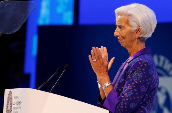 Christine Lagarde renunció al FMI