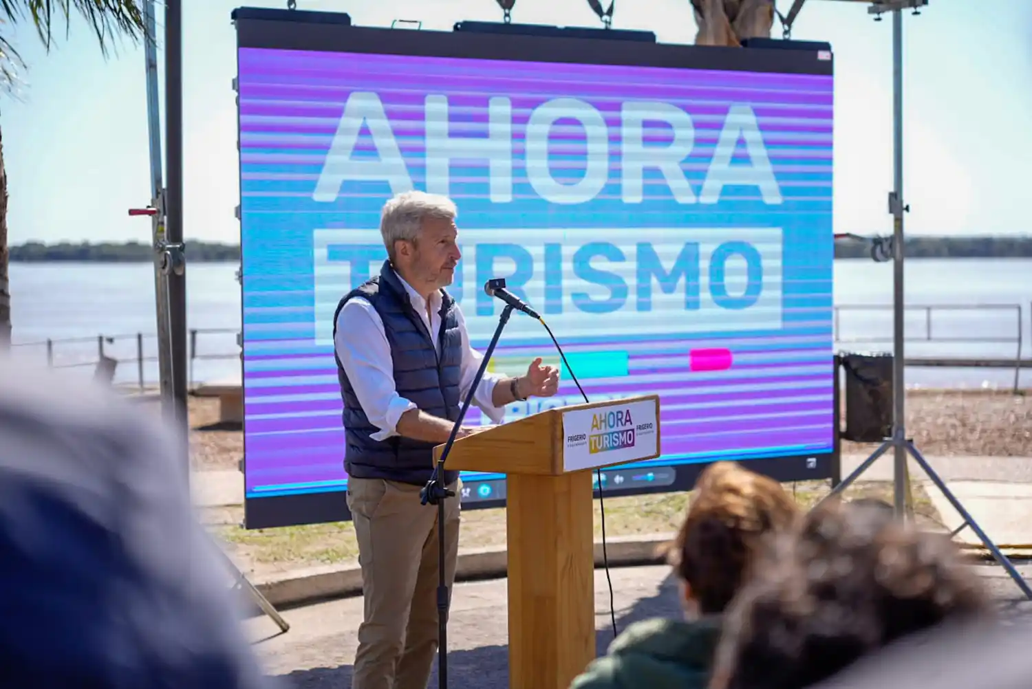 Frigerio: “Porque tenemos con qué, quiero que volvamos a ser el tercer destino del país”.
