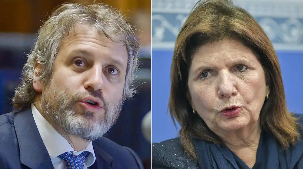Felipe Miguel y Patricia Bullrich.