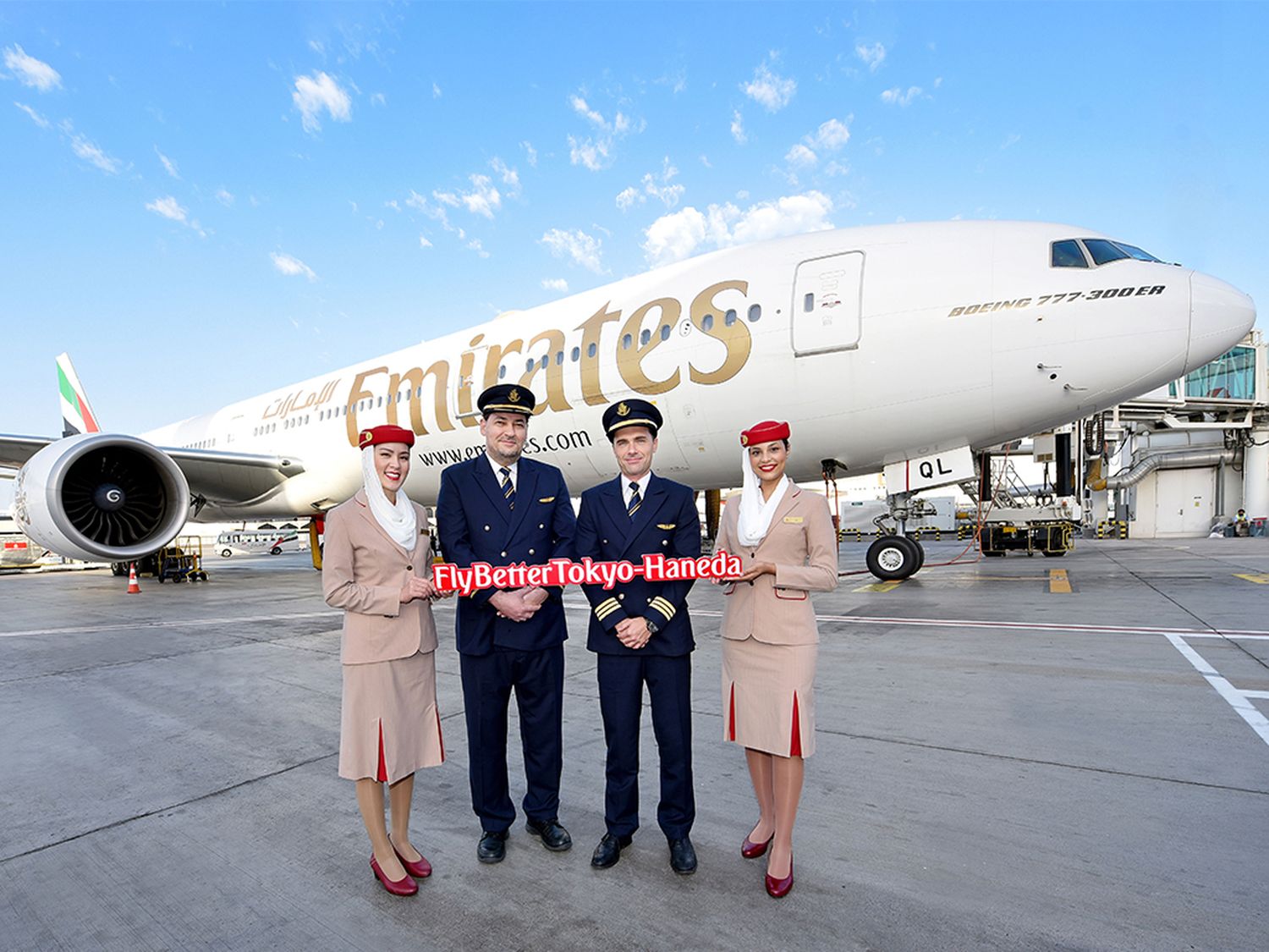 Emirates resumed its Tokyo – Haneda flights