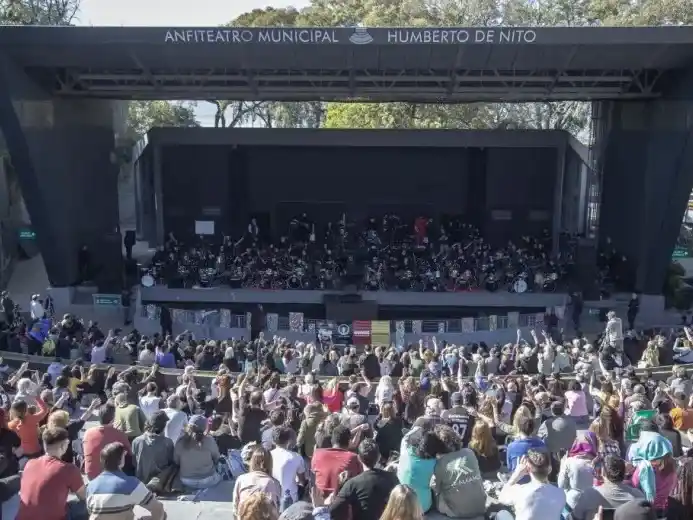 El festival tendrá su punto culminante en el Anfiteatro Municipal Humberto de Nito. Crédito: Secretaría de Cultura y Educación / Guillermo Turin Bootello.