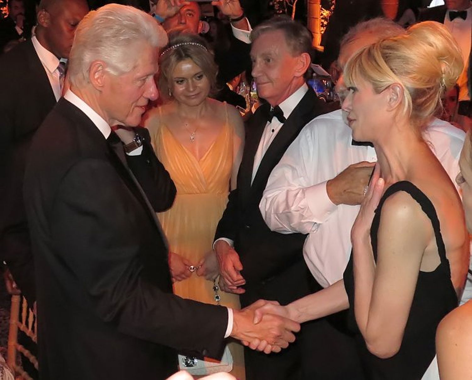 Rabolini y Bill Clinton por la lucha contra la parálisis