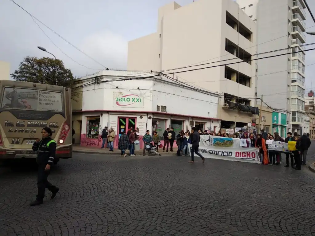 En el Conservatorio se manifestaron por la falta de gas y ahora reconectaron el servicio