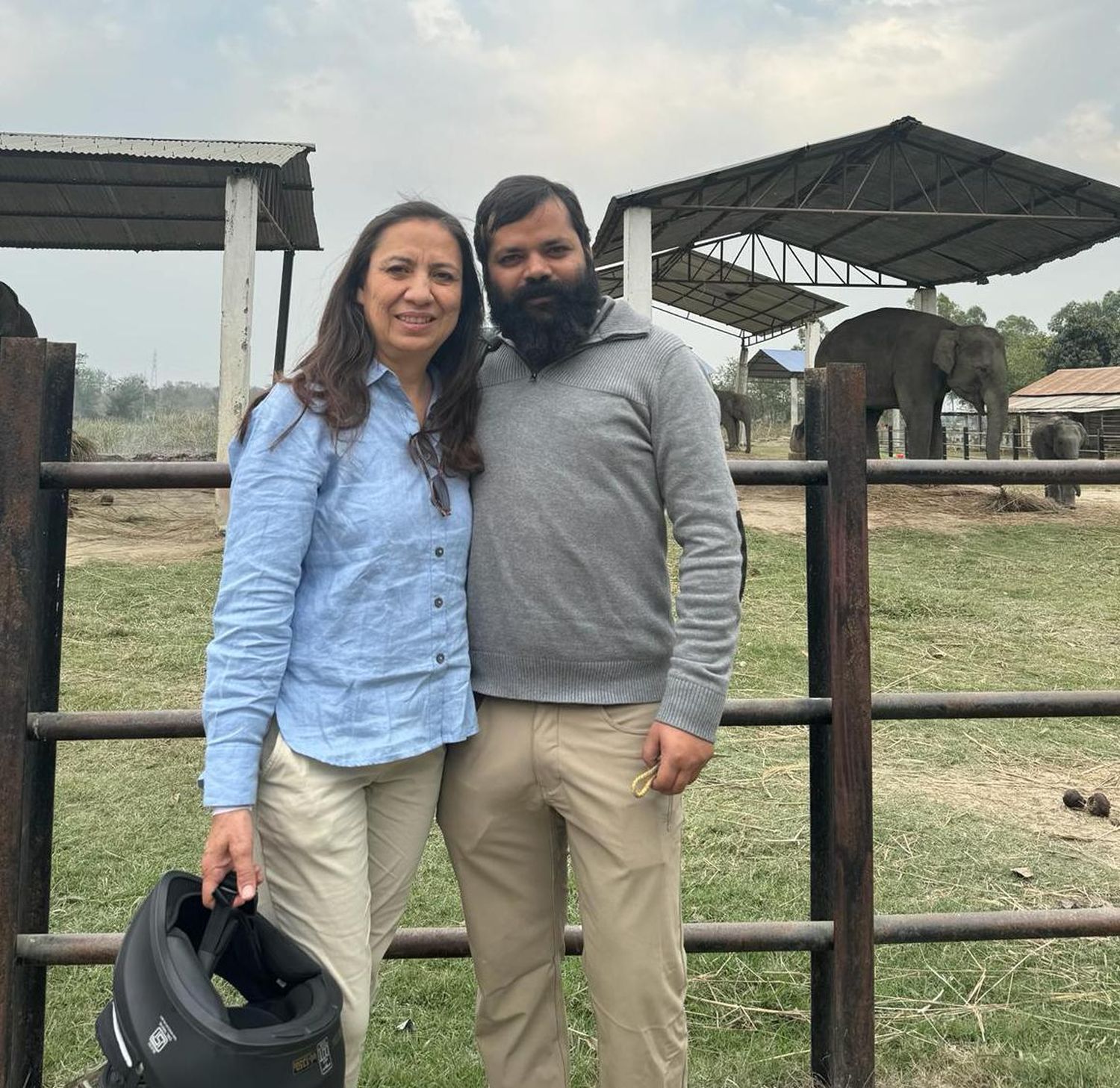 Sonia y Paul Dangal, de Mercy Mission-