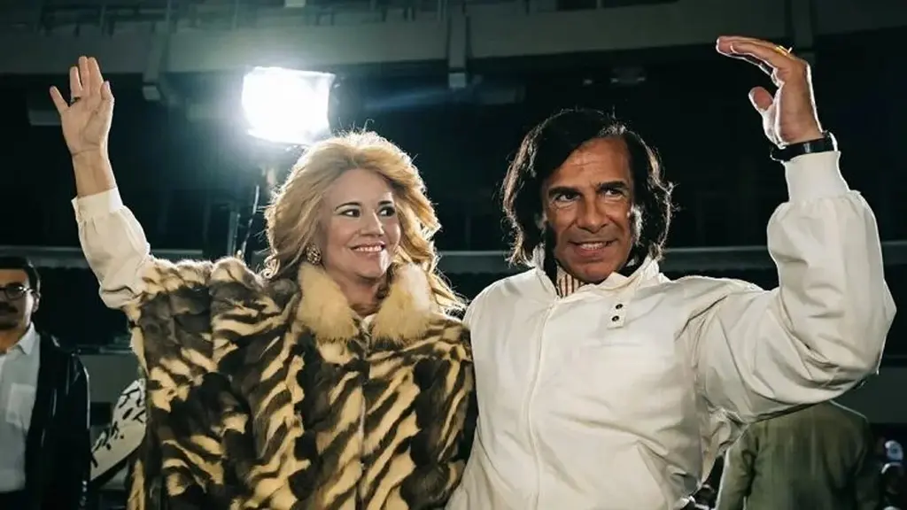 Griselda Siciliani y Leo Sbaraglia en los roles de Zulema Yoma y Carlos Menem
