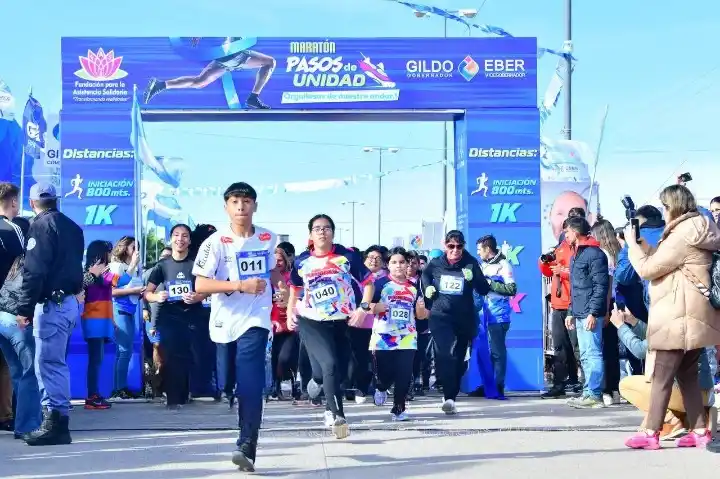 Este sábado, se realizará la segunda edición de la maratón “Pasos de Unidad”