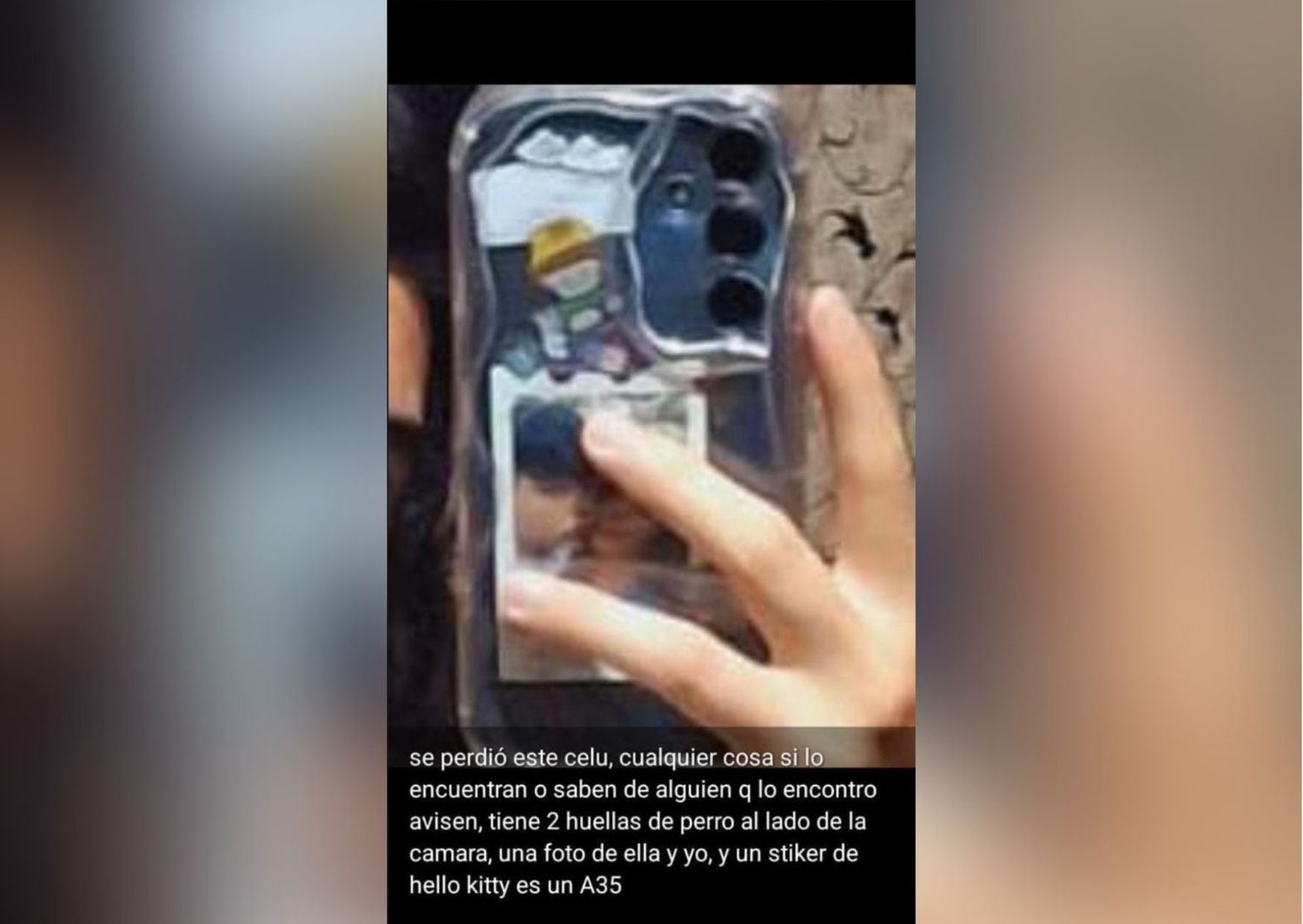 Extraviaron celular Samsung A35